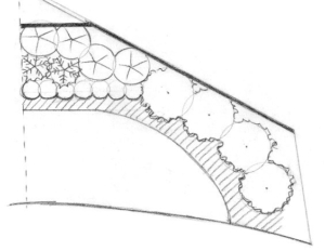 sketch of orchard landscape plan layout